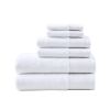 Cotton Tencel Blend Antimicrobial 6 Piece Towel Set