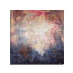 Modern Wall Abstract Picture Art New Arrival Hand Painted Unframed Canvas Oil Painting Wall Hanging Art Pieces Artwork For Home (size: 60x60cm)