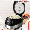 5 Core 5.3Qt Asian Rice Cooker Digital Programmable 15-in-1 Ergonomic Large Touch Screen Electric Multi Cooker Slow Cooker Steamer Pot Warmer 11 Cups